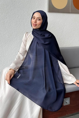 Flora Tekstil Janjan Trend Parlak Saten Dokulu Abiye Şifon Işıl Şal Jan-şal-2510 Lacı