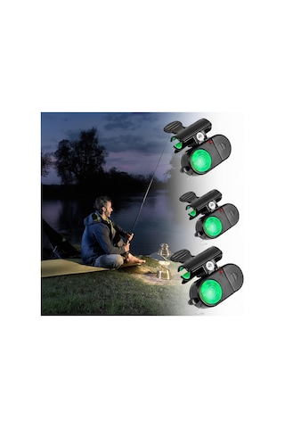 Effe Olta Kamış Alarmı 3lü Set Sesli Işıklı Hg2519-3a