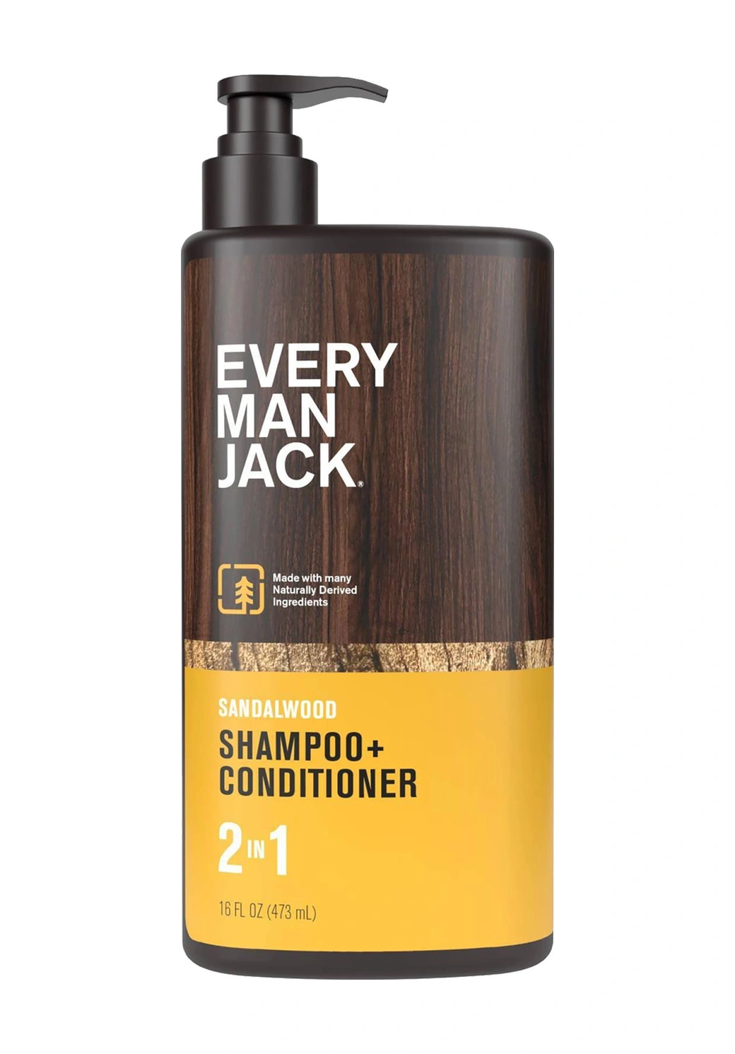 Every Man Jack Sandalwood 2 Si 1 Arada Şampuan Ve Saç Kremi 473ml Tüm Saç Tipleri