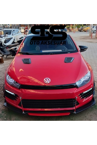 Volkswagen Scirocco Uyumlu Piano Black Kaput Üstü Havalandırma Izgarası