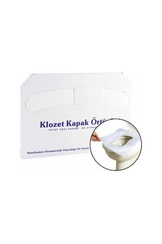 Klozet Kapak Örtüsü + Palex Klozet Kapak Örtü Dispenseri Beyaz 2.