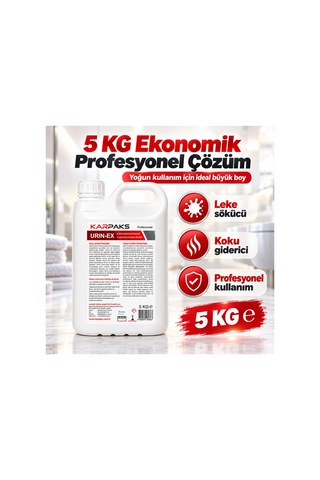 Urın-ex 5 Kg Profesyonel Leke Sökücü Ve Koku Giderici Kedi Köpek İdrar Lekesi Ve Kokusu Halı Koltuk Yatak