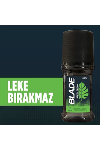 Blade Cool Fresh + Green Dream + Marine Erkek Roll-On Deodorant 3 x 50 ML