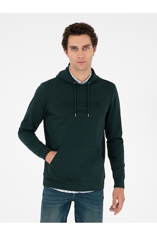 Cacharel Erkek Zümrüt Sweatshirt 50294024-vr055 Yeşil
