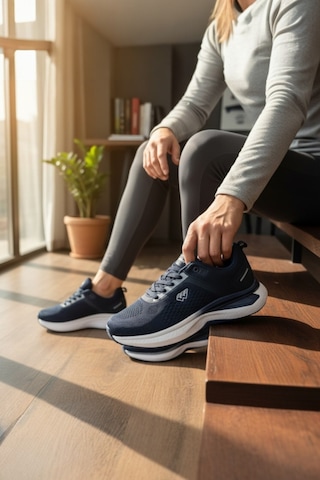Enoch Erkek Koşu Ve Yürüyüş Ayakkabısı Tam Fileli Sneaker Hafif Performans Spor Modeli 2332 Lacı