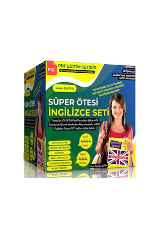 Süper Ötesi İngilizce Pdf Eğitim Seti 4444 Sayfa