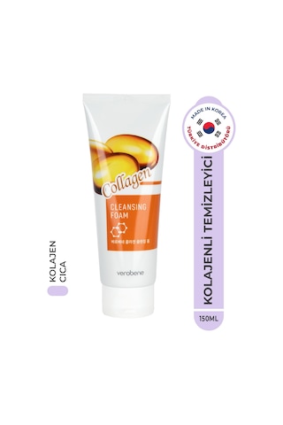 Verobene Cleansing Foam Collagen Yüz Temizleme Jeli Kore 150 ML