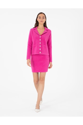 Pierre Cardin Kadın Fuşya Etek Triko 50290606-vr023 Fuşya