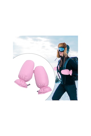 Suntek Erkekler Kadınlar İçin Aşağı Eldivenler Kar Mor Mor