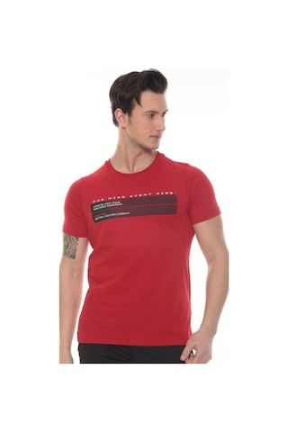 Fore Sport Erkek One Nıne Baskılı T-shirt Kırmızı