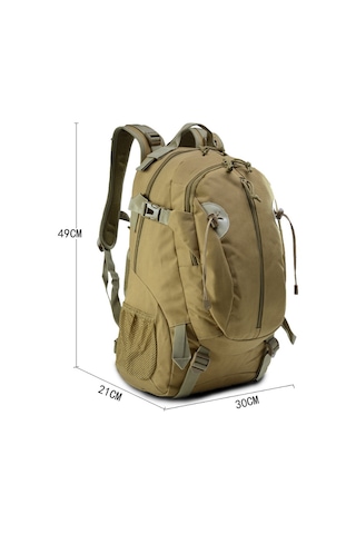 Ccgloball Büyük Kapasiteli Kamuflaj Taktik Yürüyüş Ve Dağcılık Açık Hava Sırt Çantası Cp Rengi Kamuflaj