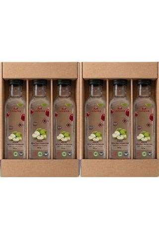 Organik Elma Suyu Konsanteresi 330g X 6 İşletme Boyu Avantajlı Paket