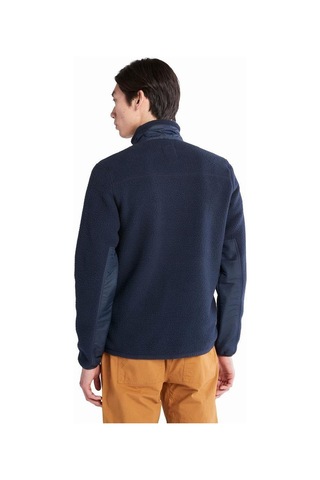 Timberland Mix Media Sherpa Erkek Ceket - Tb0a24cy4331-54 Koyu Mavi