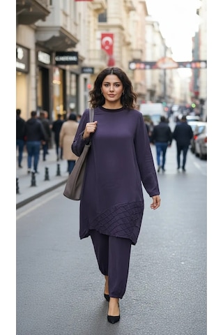 Misswhence Tunik Takım 39018 Mor