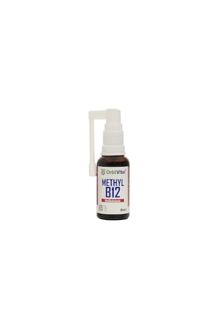 Orbivital Methyl B12 Sprey 2 Puf 1000 Mcg Metilkobalamin İçeren Dilaltı Sprey 200 Puf 30 Ml
