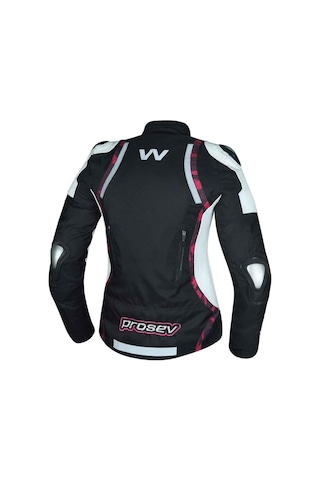 Prosev W51a Rose Kadın Deri Motosiklet Montu