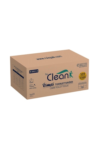Rulopak By Clean Mini Cimri Tuvalet Kağıdı 2 Katlı 4 Kg