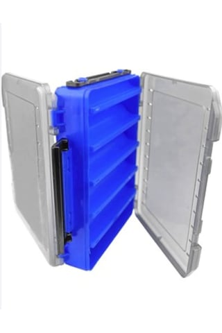 Rapala Kutusu Çift Taraflı Jig Yem Kutusu 20x17x4.5 Mavi