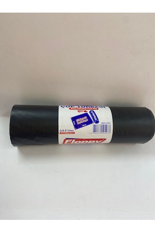 Floppy Endüstriyel Jumbo Boy Çöp Poşeti 10'lu 80x110 Cm 800 Gr