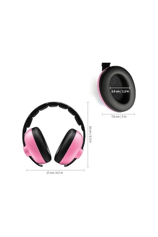 Didadodo Çocuk Kulak Koruması, Gürültü, Bebek, Bebek Koruması, Gürültü Azaltıcı Güçlü Model