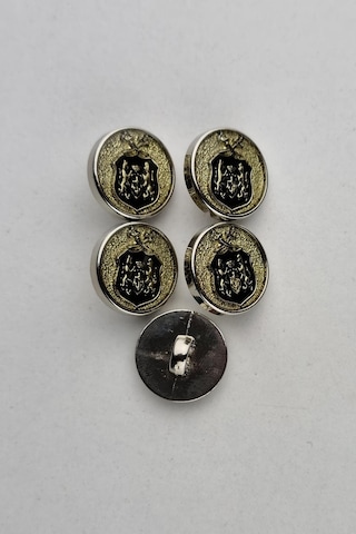 Küçük Boy Blazer Efe Yeleği Düğmesi - Desen 2 5 Adet