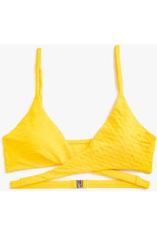 Koton Çapraz Bağlamalı Bikini Üstü Sarı 2sak10184bm 2SAK10184BM151