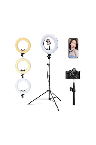 Jinbei Lr-480C Led Ring Light(18 Inc 480Led)+L-180 Işık Stand Kit