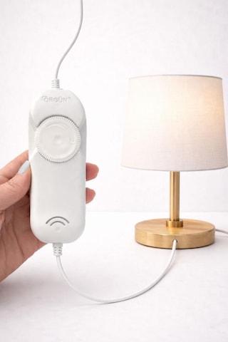 Şahnet Dimmer Arapuar Anahtarı Beyaz Abajur Işık Ayar Anahtarı