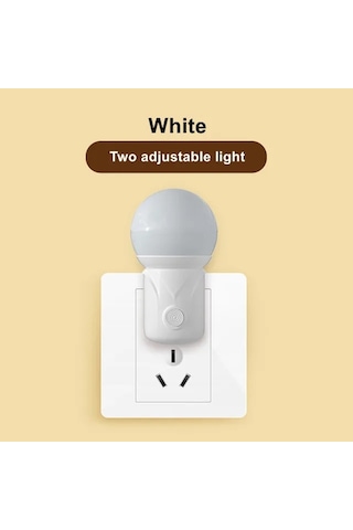 Lyfstaşınabilir Led Gece Lambası - Bebek Odası Ve Koridor Işığı - Enerji Tasarruflu Abkahverengi Kahverengi