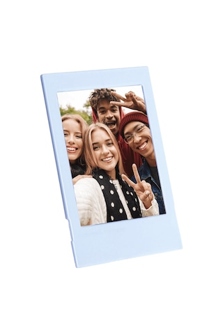 Fujifilm Instax Mini 12 Fotoğraf Makinesi + Fotoğraf Çerçeve Mavi