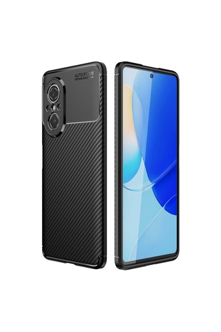 Huawei Nova 9 Se Kilif Karbon Silikon Case Kapak 551219010