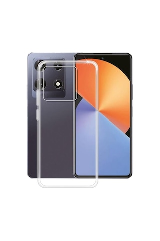 Prolysus İnfinix Uyumlu Note 30 Pro Kılıf Kamera Korumalı Şeffaf Yumuşak Silikon Kılıf