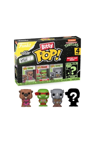 Funko Bitty Pop Teenage Mutant Ninja Turtles, Splinter 4'lü Paket