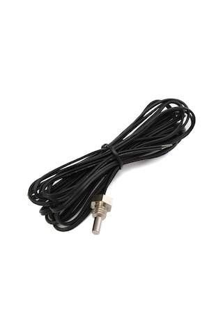 100cm Kablolu M8 Dişli Montaj Tip Su Geçirmez 10K NTC Sensör Kolay Montaj Isı Sıcaklık Prob