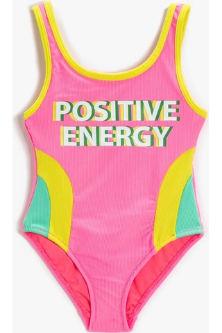 Koton Mayo Renk Kontrastlı Baskılı Pembe 2skg30013bm 2SKG30013BM295 Pembe