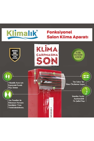 Salon Klima Aparatı - Klima Hava Yönlendirici (Yeni)
