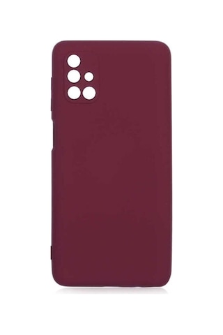 Galaxy M51 Kılıf Zore Mara Lansman Kapak Koyu Mor