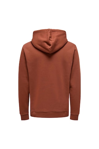 Only & Sons Dawson Erkek Turuncu Sweatshirt 22033194-sea Turuncu