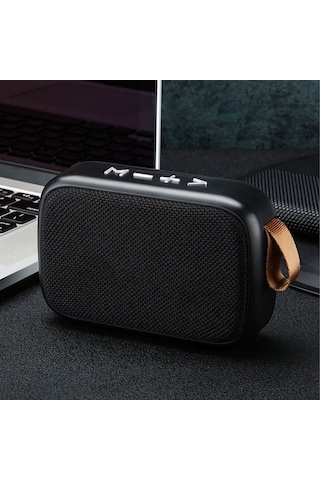 Suofeng Siyah Taşınabilir Bt Hoparlör, Hıfı Ses Kalitesi, Usb/tf Kart/fm Radyo Desteği, Elsiz Arama, Spor Ve Dış Mekan İçin Mini Subwoofer