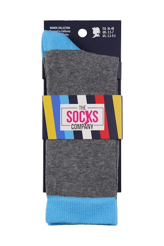 The Socks Company Desenli Kadın Soket Çorap 271k Çok Renkli