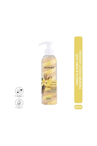 Dermokil Vanilya Shea Yağı Twister Vücut Losyonu 200 Ml
