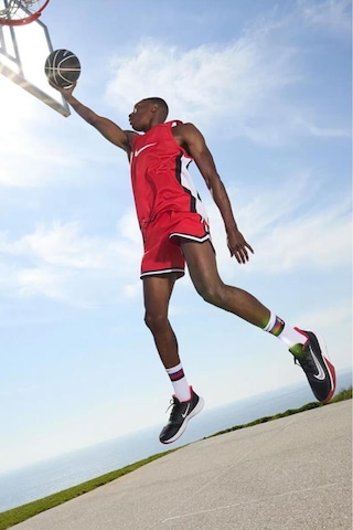 Nike Nıke Basketbol Ayakkabısı Precision Vıı Fn4322-002 Siyah-kırmızı Siyah - Kırmızı