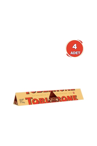 Toblerone Sütlü Çikolata 4 x 100 G
