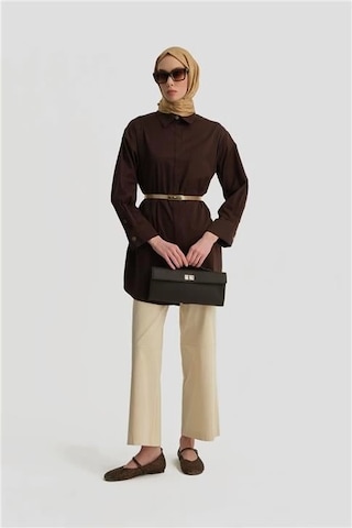 Armine Düz Paça Pantolon 25y2802 Aytaşı Krem