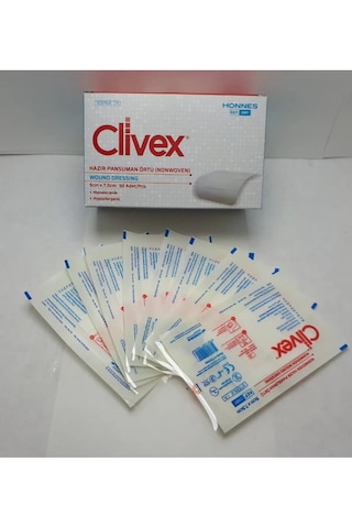 Hazır Pansuman Örtü Nonwoven 5cmx7,5cm 50 Adet C607
