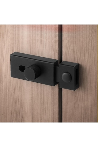 Ebitda Suntek Kapı Mandalı Sürgülü Kilit Varil Cıvata İç Ve 100-mm-siyah, Kapı Mandalı Sürgülü Kilit