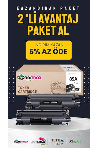 Hp Ce285a Uyumlu Toner 2'li Paket/ P1102 / M1122 / M1212nf / M1132