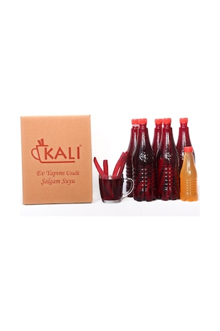 1 Litre x 12 Ad Kalı Ev Yapımı Şalgam Suyu