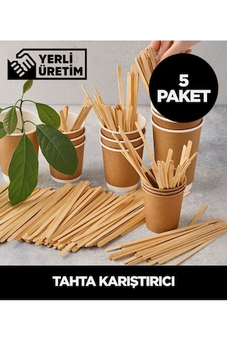 Tahta Karıştırıcı - 5 Paket