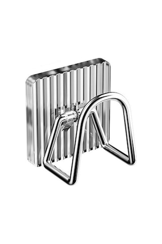 Şeffaf Duvara Monte Yapışkanlı Lavabo Sünger Tutucu Akrilik Caddy Organizatör Raf Depolama Kanca Fırçalar İçin Kesme Tahtası Mutfak Aksesuarı